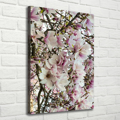 Large canvas wall art Magnolia flowers