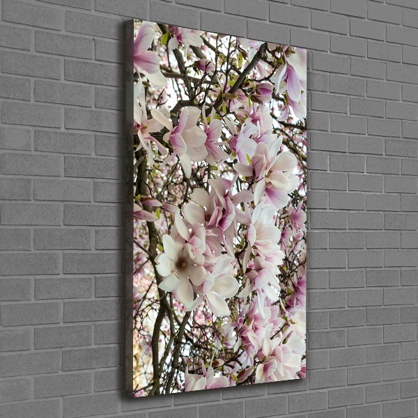 Large canvas wall art Magnolia flowers