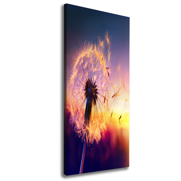 Large canvas wall art Dandelion