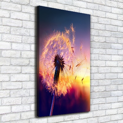 Large canvas wall art Dandelion