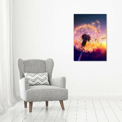 Large canvas wall art Dandelion