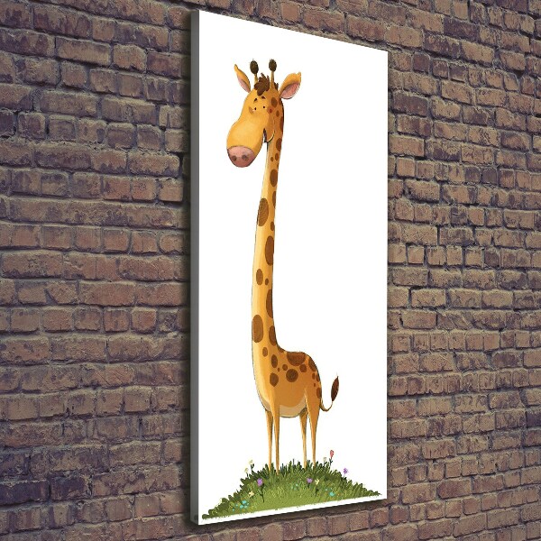 Large canvas wall art Giraffe