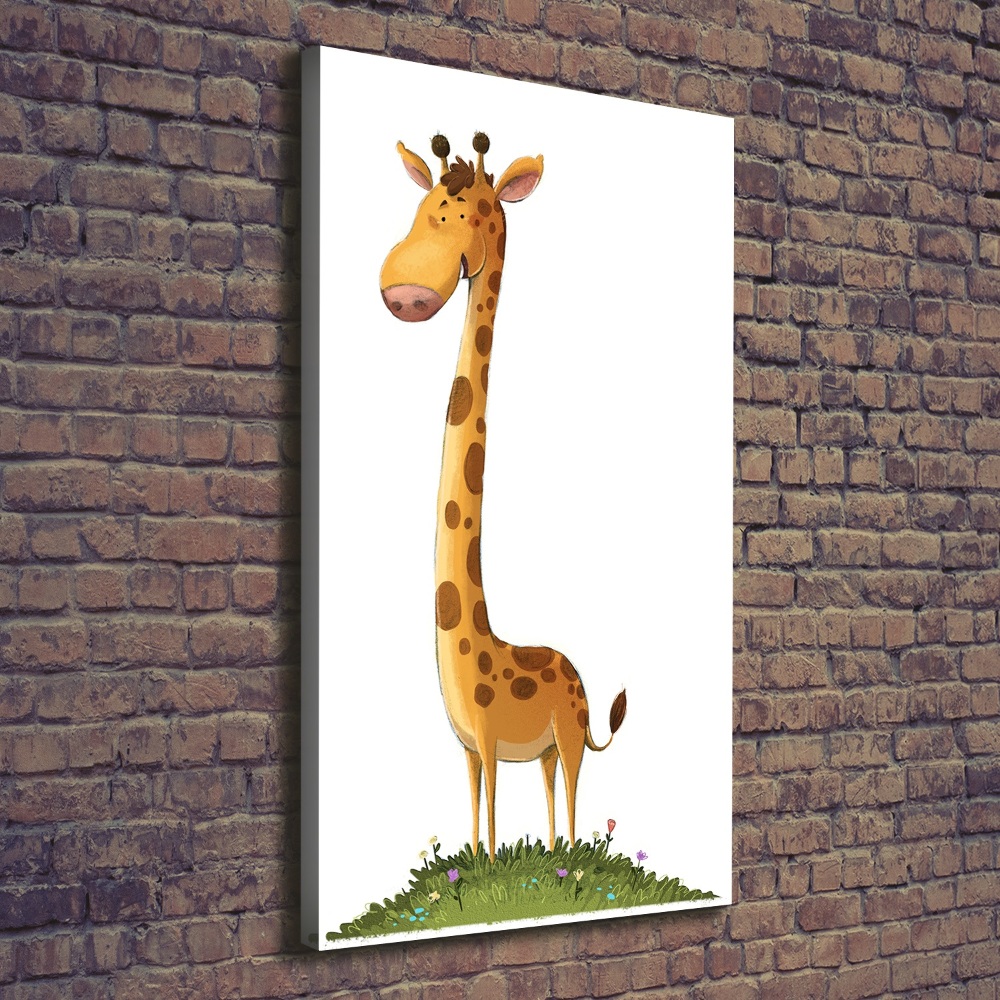 Large canvas wall art Giraffe