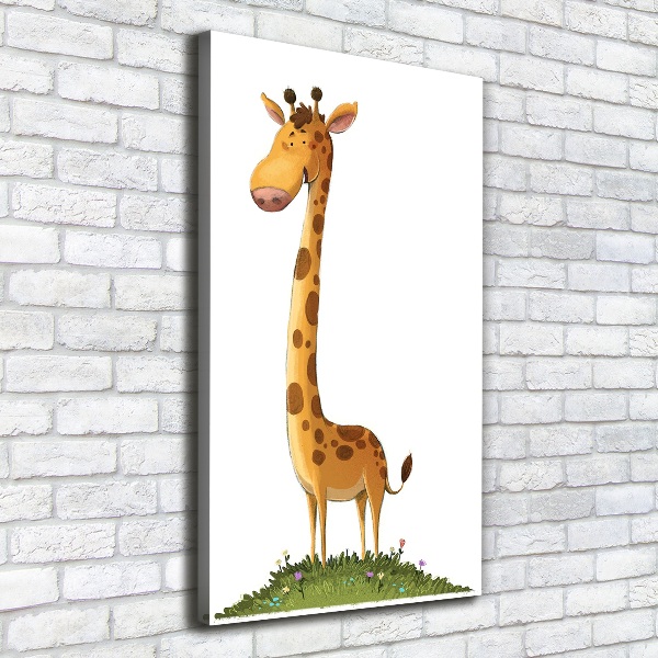 Large canvas wall art Giraffe