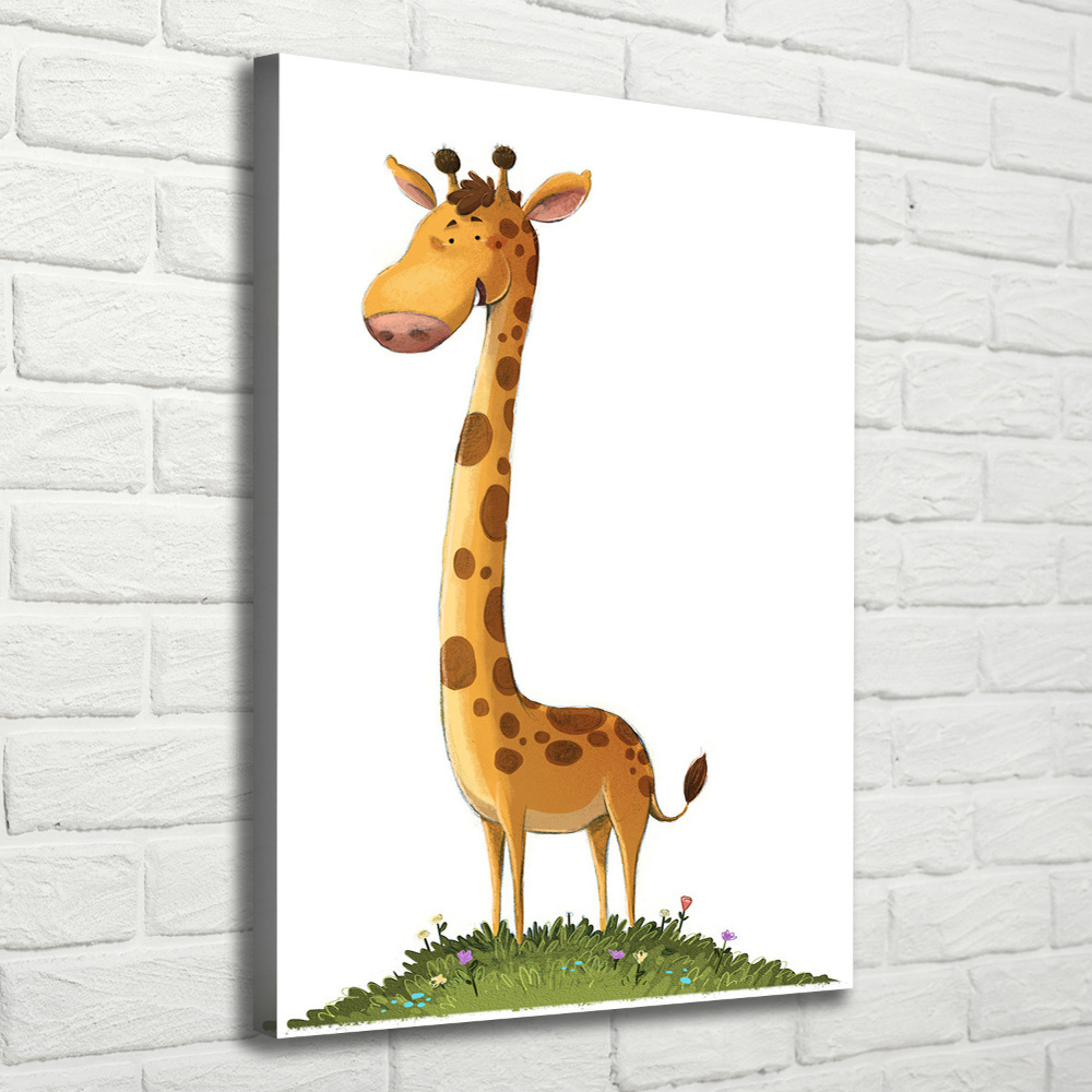 Large canvas wall art Giraffe