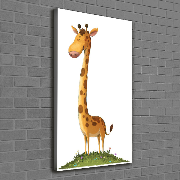 Large canvas wall art Giraffe