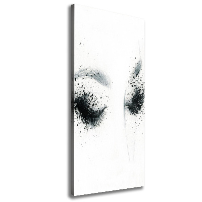 Large canvas wall art Makeup