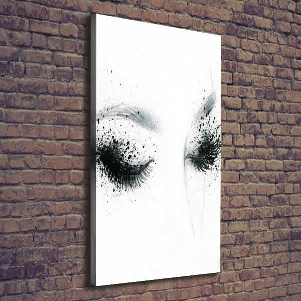 Large canvas wall art Makeup