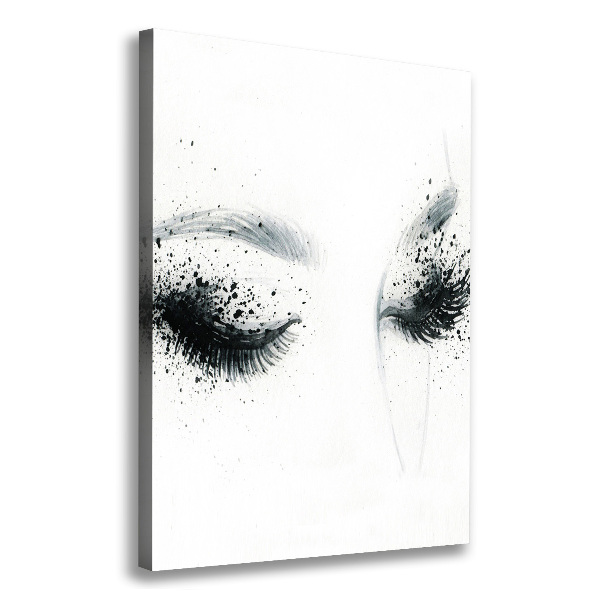 Large canvas wall art Makeup