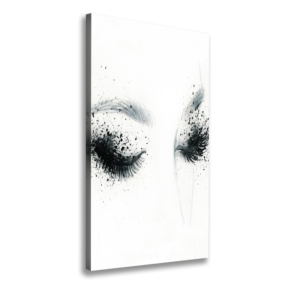 Large canvas wall art Makeup