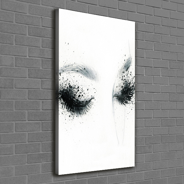 Large canvas wall art Makeup