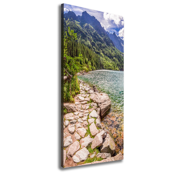 Canvas wall art Morskie Oko Tatry