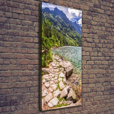 Canvas wall art Morskie Oko Tatry