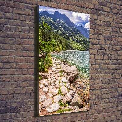 Canvas wall art Morskie Oko Tatry