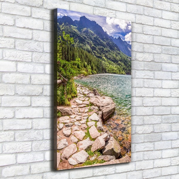 Canvas wall art Morskie Oko Tatry