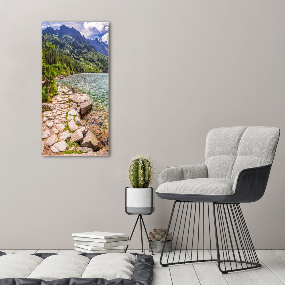 Canvas wall art Morskie Oko Tatry