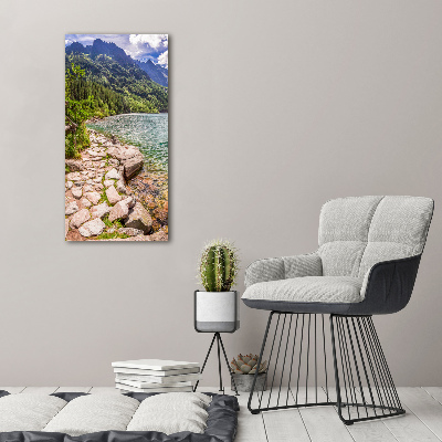 Canvas wall art Morskie Oko Tatry