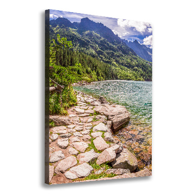 Canvas wall art Morskie Oko Tatry