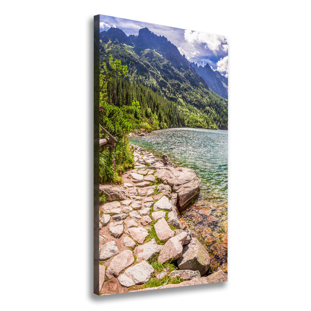 Canvas wall art Morskie Oko Tatry