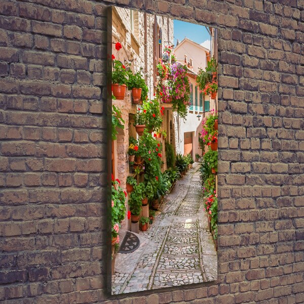 Wall art canvas Italian streets