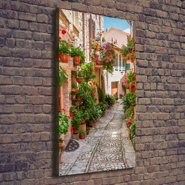 Wall art canvas Italian streets