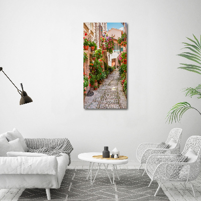 Wall art canvas Italian streets