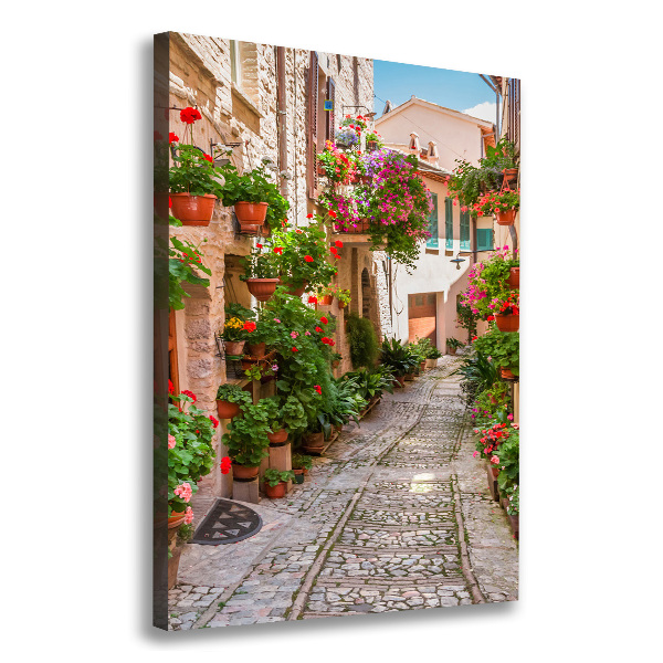 Wall art canvas Italian streets