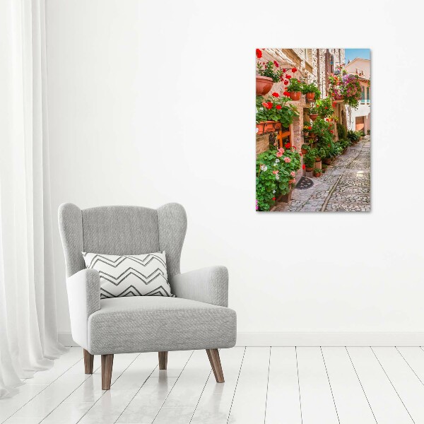 Wall art canvas Italian streets