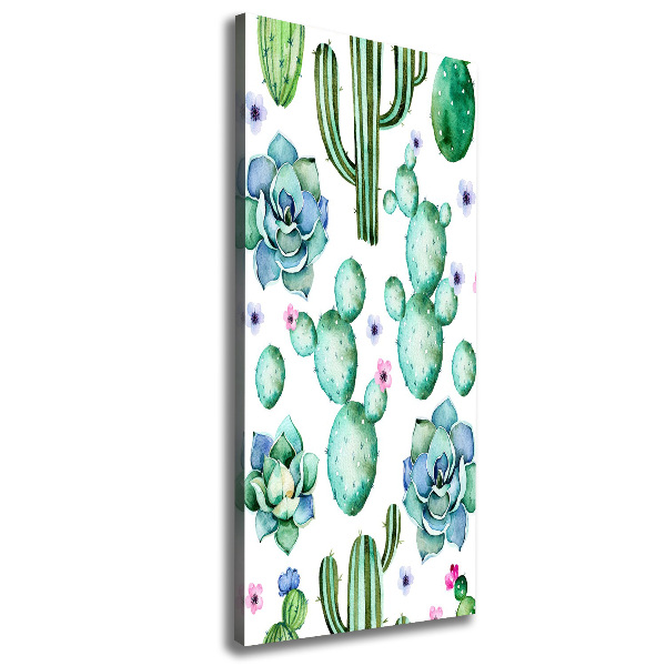 Wall art canvas large Cacti