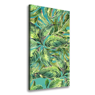 Canvas print Tropical leaves