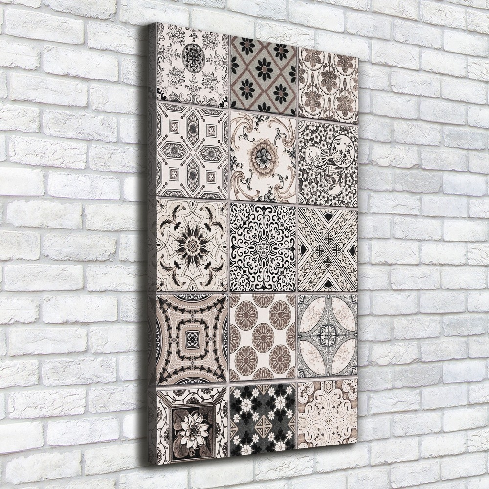 Large canvas wall art Ceramic tiles