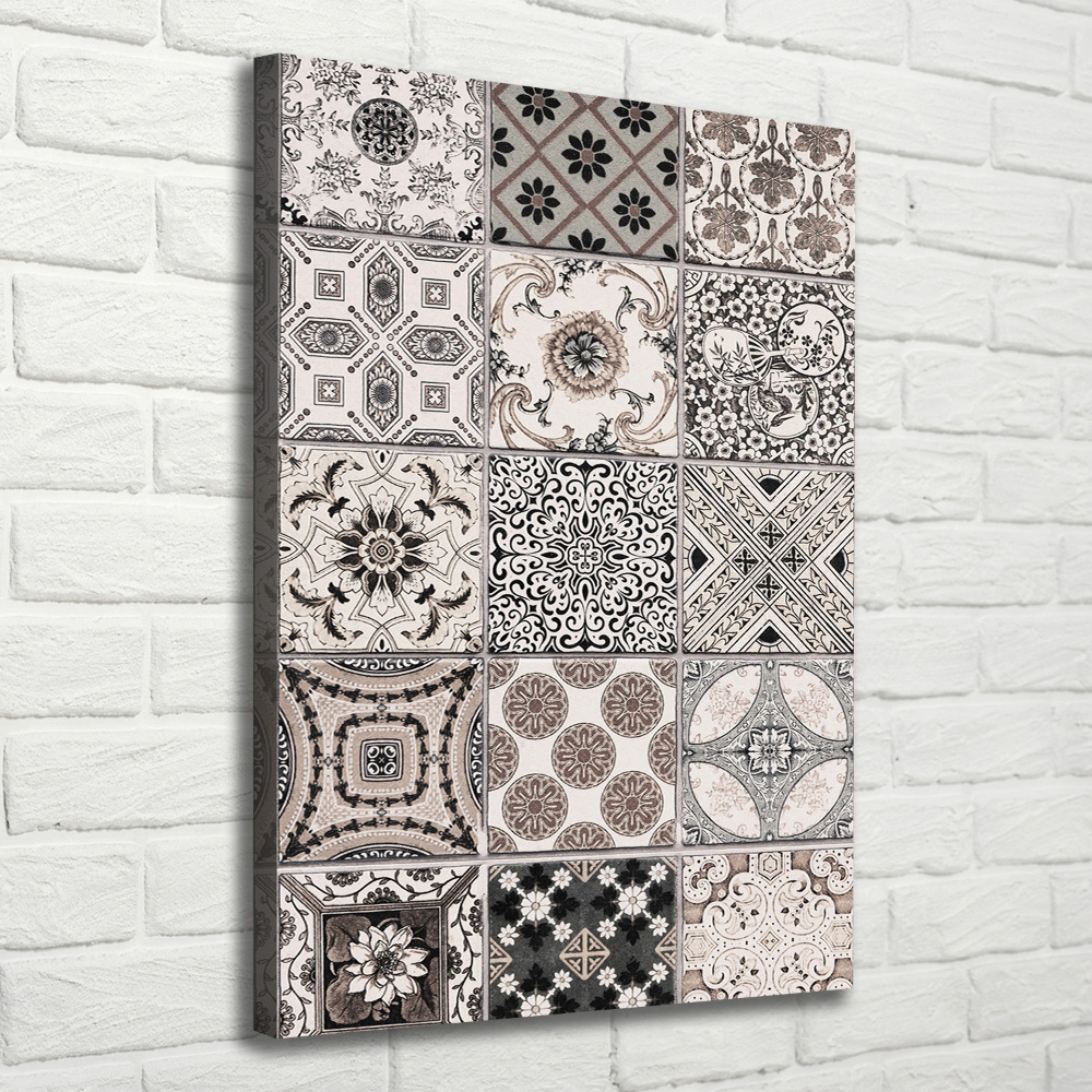 Large canvas wall art Ceramic tiles