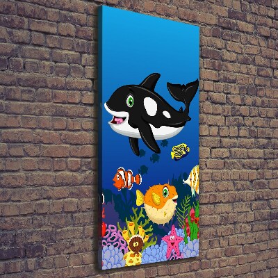 Canvas print Underwater world