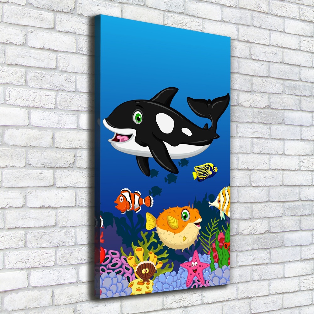 Canvas print Underwater world