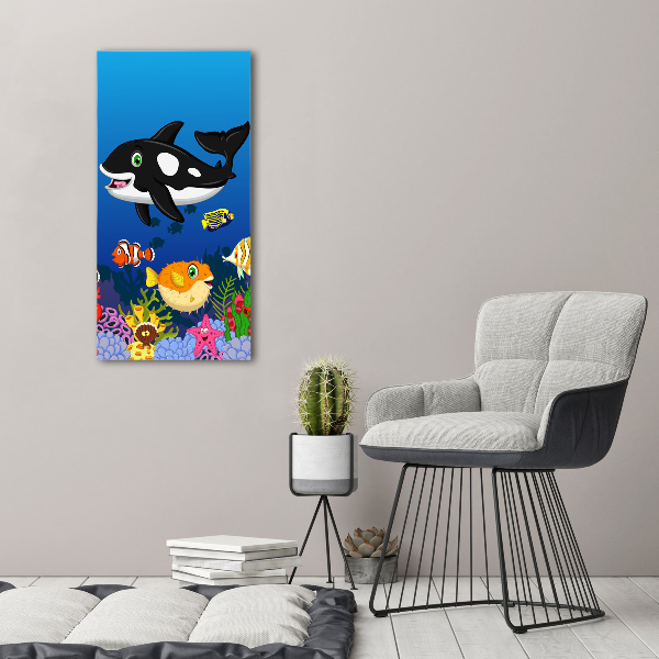 Canvas print Underwater world