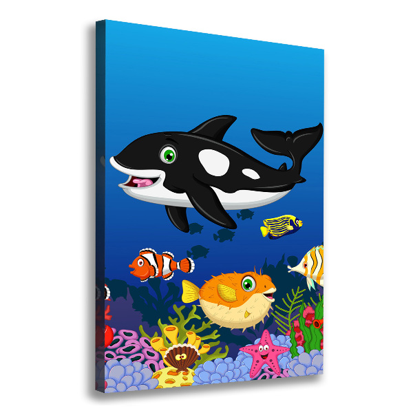 Canvas print Underwater world