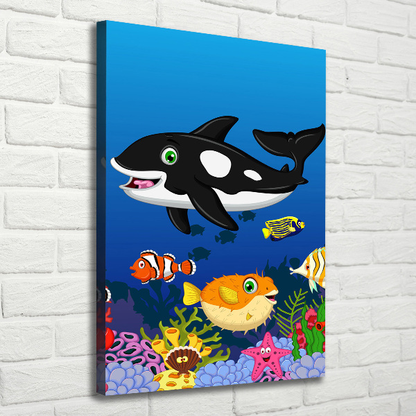 Canvas print Underwater world