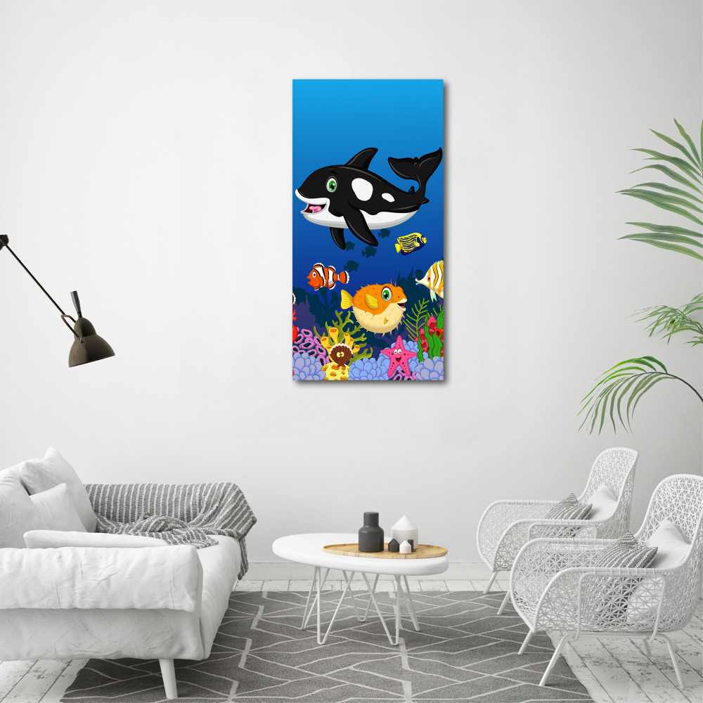 Canvas print Underwater world