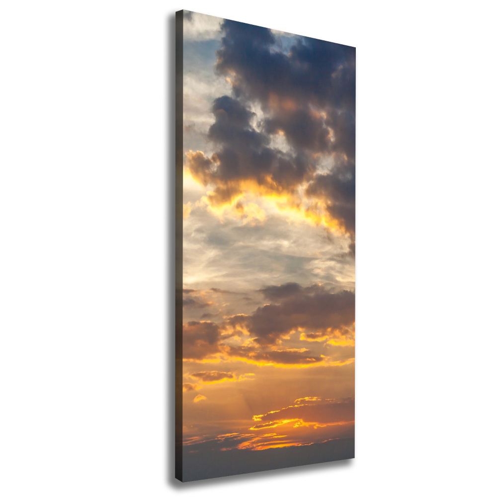 Canvas wall art Sunset heaven