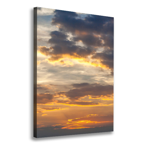 Canvas wall art Sunset heaven