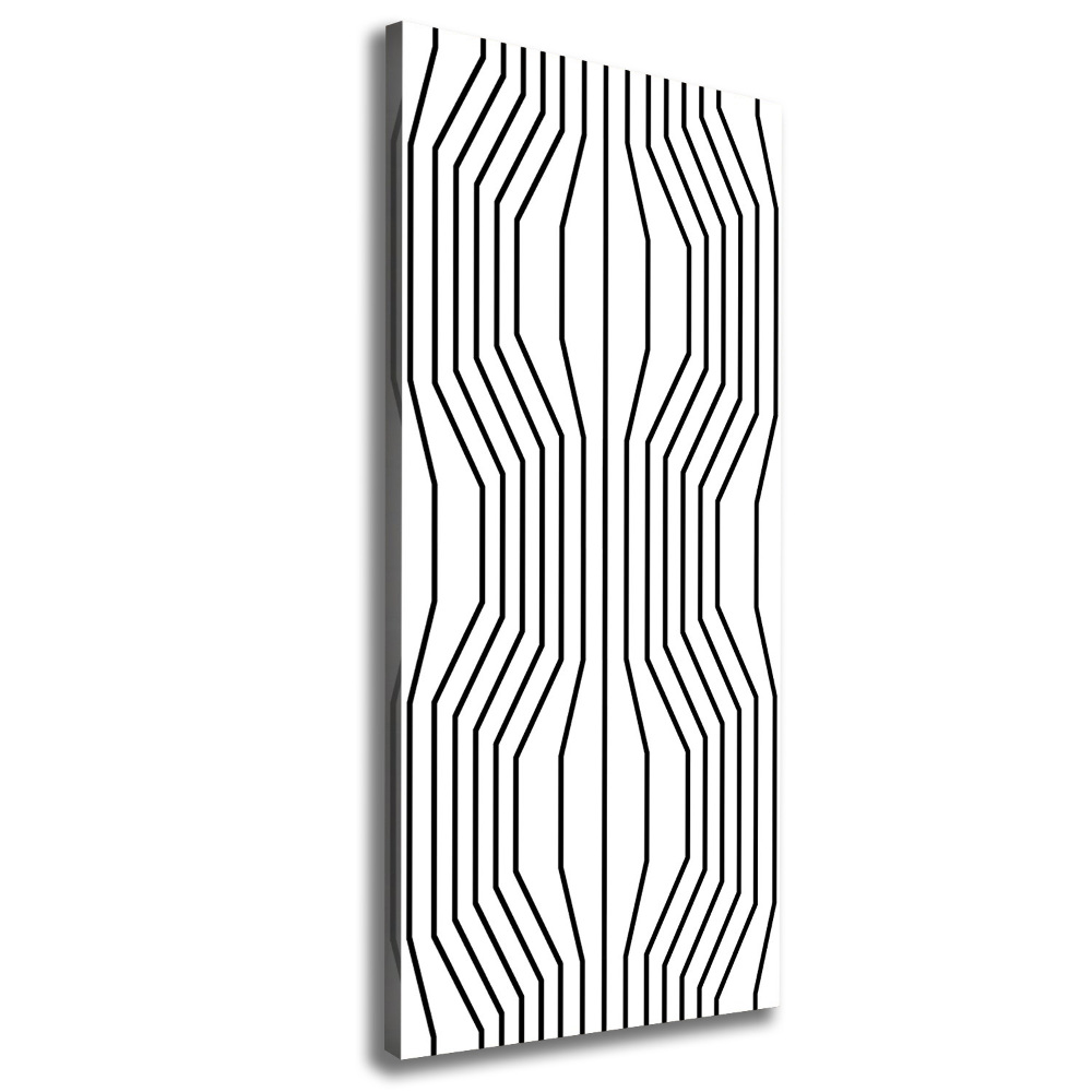 Canvas wall art Geometric lines