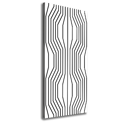 Canvas wall art Geometric lines