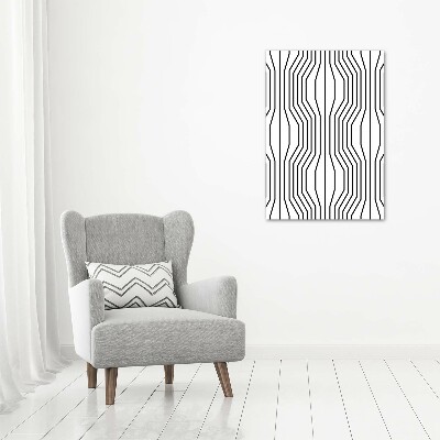 Canvas wall art Geometric lines