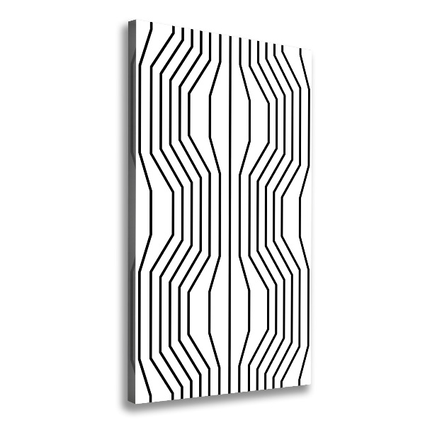 Canvas wall art Geometric lines