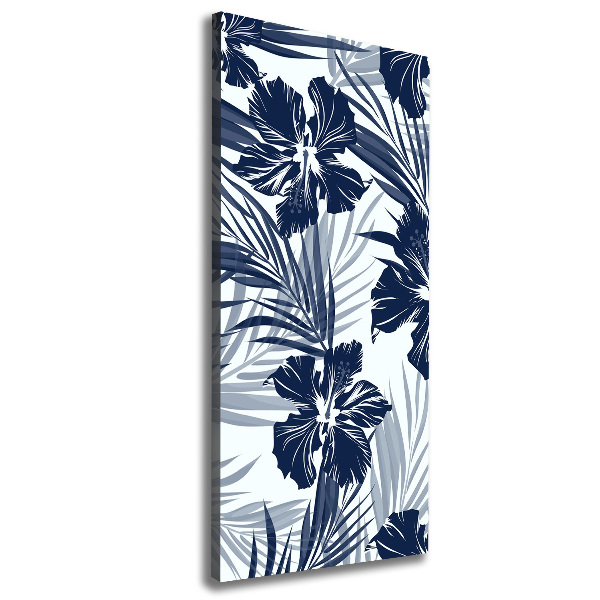 Canvas print Tropical flowers