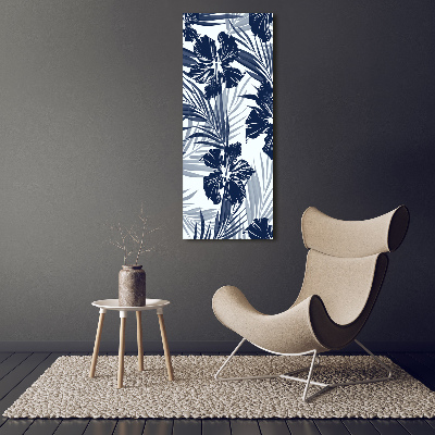 Canvas print Tropical flowers