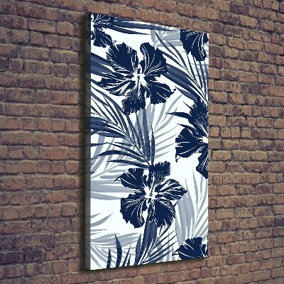 Canvas print Tropical flowers