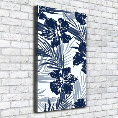 Canvas print Tropical flowers