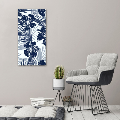 Canvas print Tropical flowers