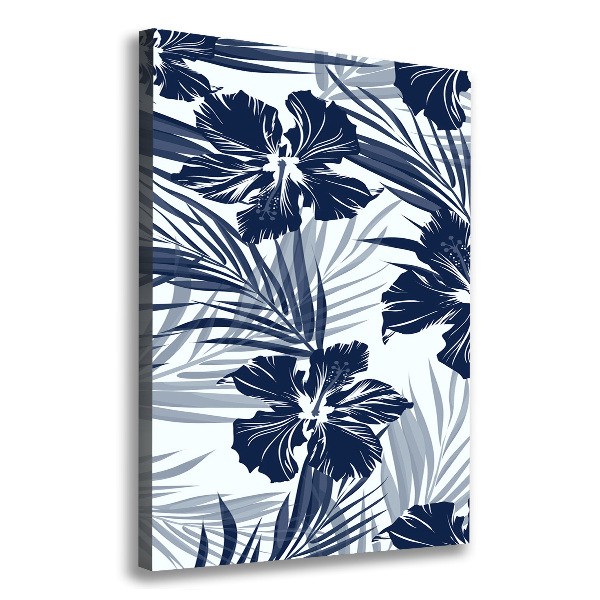 Canvas print Tropical flowers